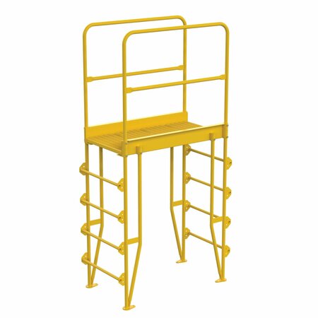 VESTIL Cross-Over Ladder, Vertical, 5 Step, 32 COLV-5-58-32